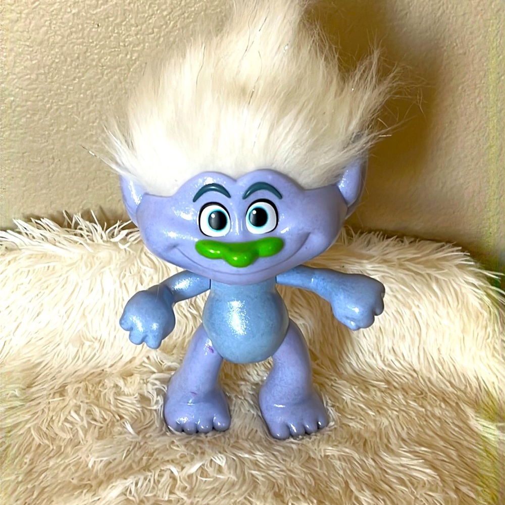 Hasbro Guy Diamond Trolls Movie  12" Doll Posabl -Toy & collectible